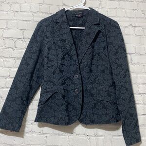 Axcess blazer black floral